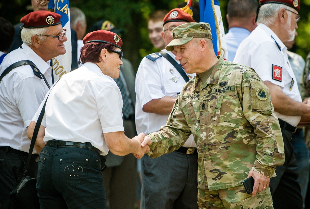 National Guard Soldiers take part in World War I Centennial Commemoration in France