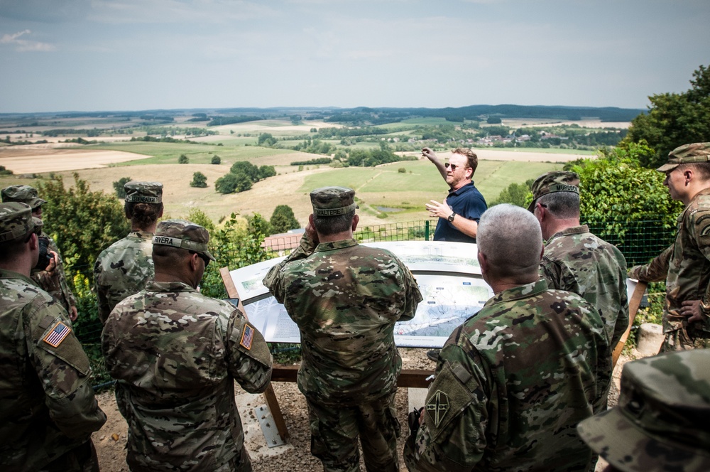 National Guard Soldiers take part in World War I Centennial Commemoration in France