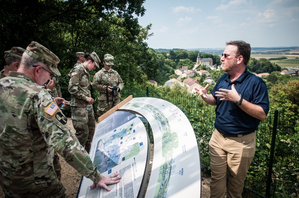 National Guard Soldiers take part in World War I Centennial Commemoration in France