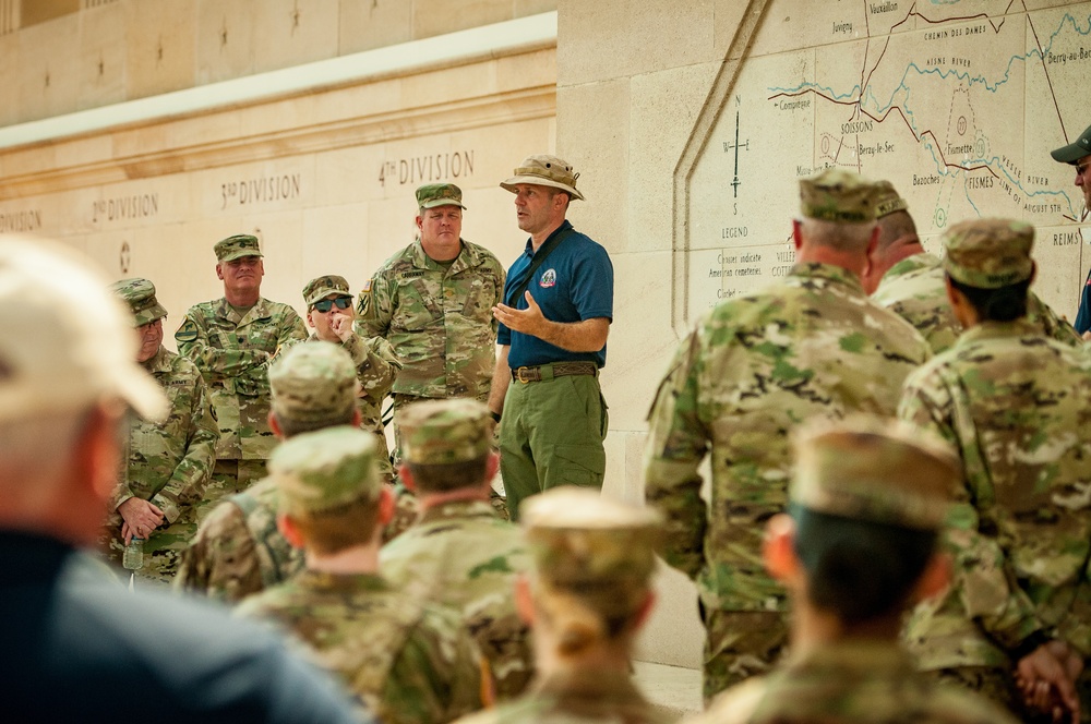 National Guard Soldiers take part in World War I Centennial Commemoration in France