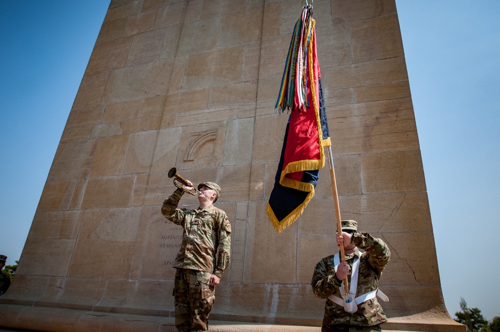 National Guard Soldiers take part in World War I Centennial Commemoration in France