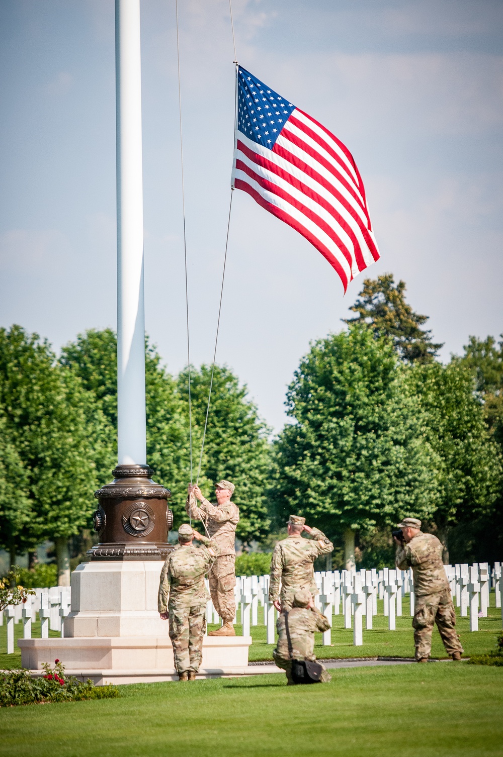 National Guard Soldiers take part in World War I Centennial Commemoration in France