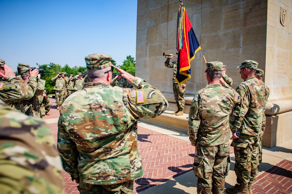 National Guard Soldiers take part in World War I Centennial Commemoration in France