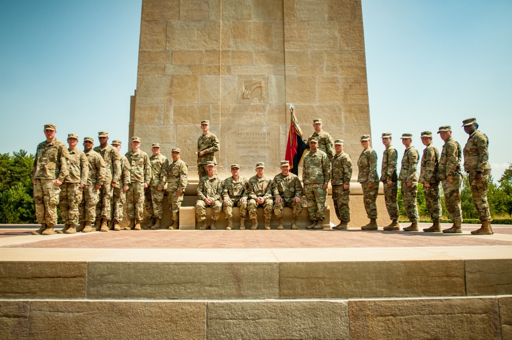 National Guard Soldiers take part in World War I Centennial Commemoration in France