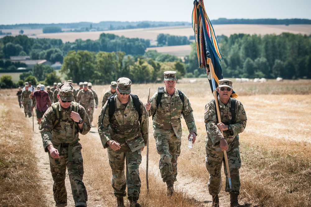 National Guard Soldiers take part in World War I Centennial Commemoration in France