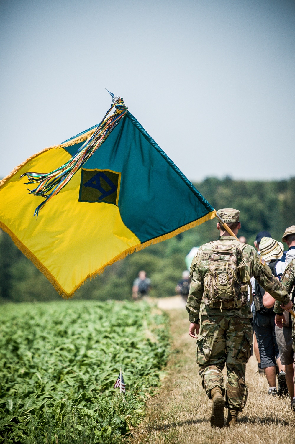 National Guard Soldiers take part in World War I Centennial Commemoration in France