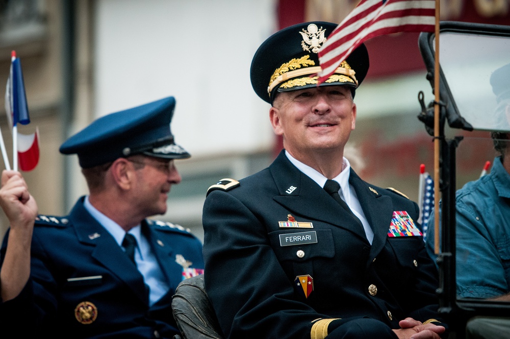 National Guard Soldiers take part in World War I Centennial Commemoration in France