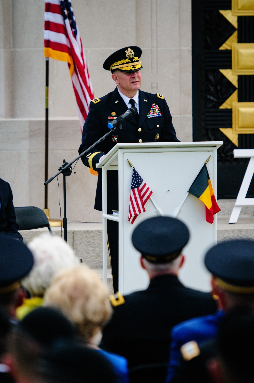 National Guard Soldiers take part in World War I Centennial Commemoration in France