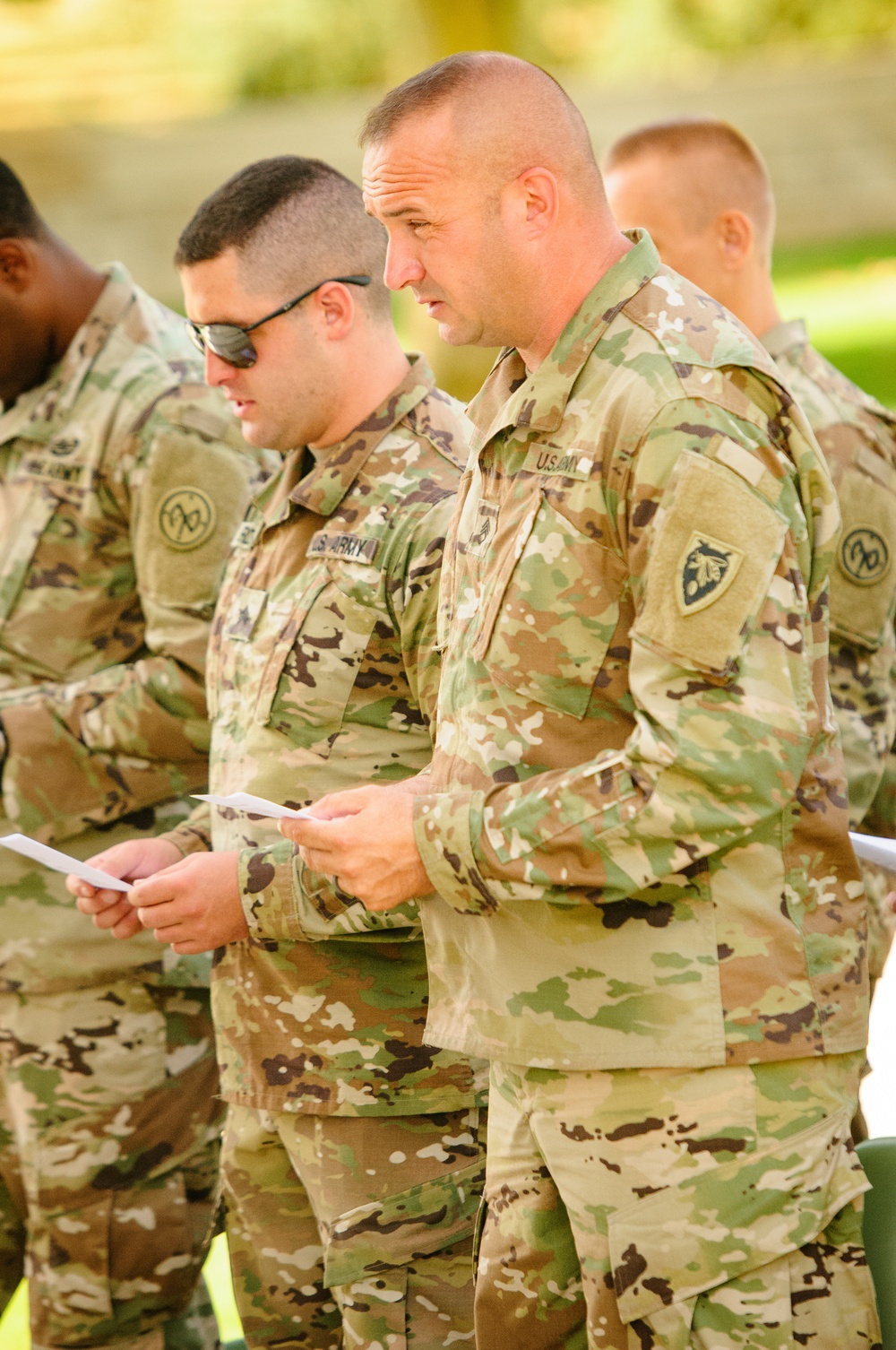 National Guard Soldiers take part in World War I Centennial Commemoration in France