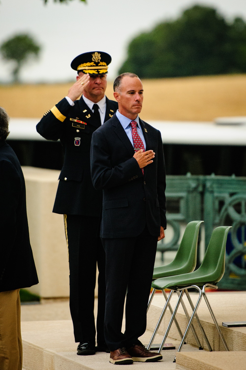 National Guard Soldiers take part in World War I Centennial Commemoration in France