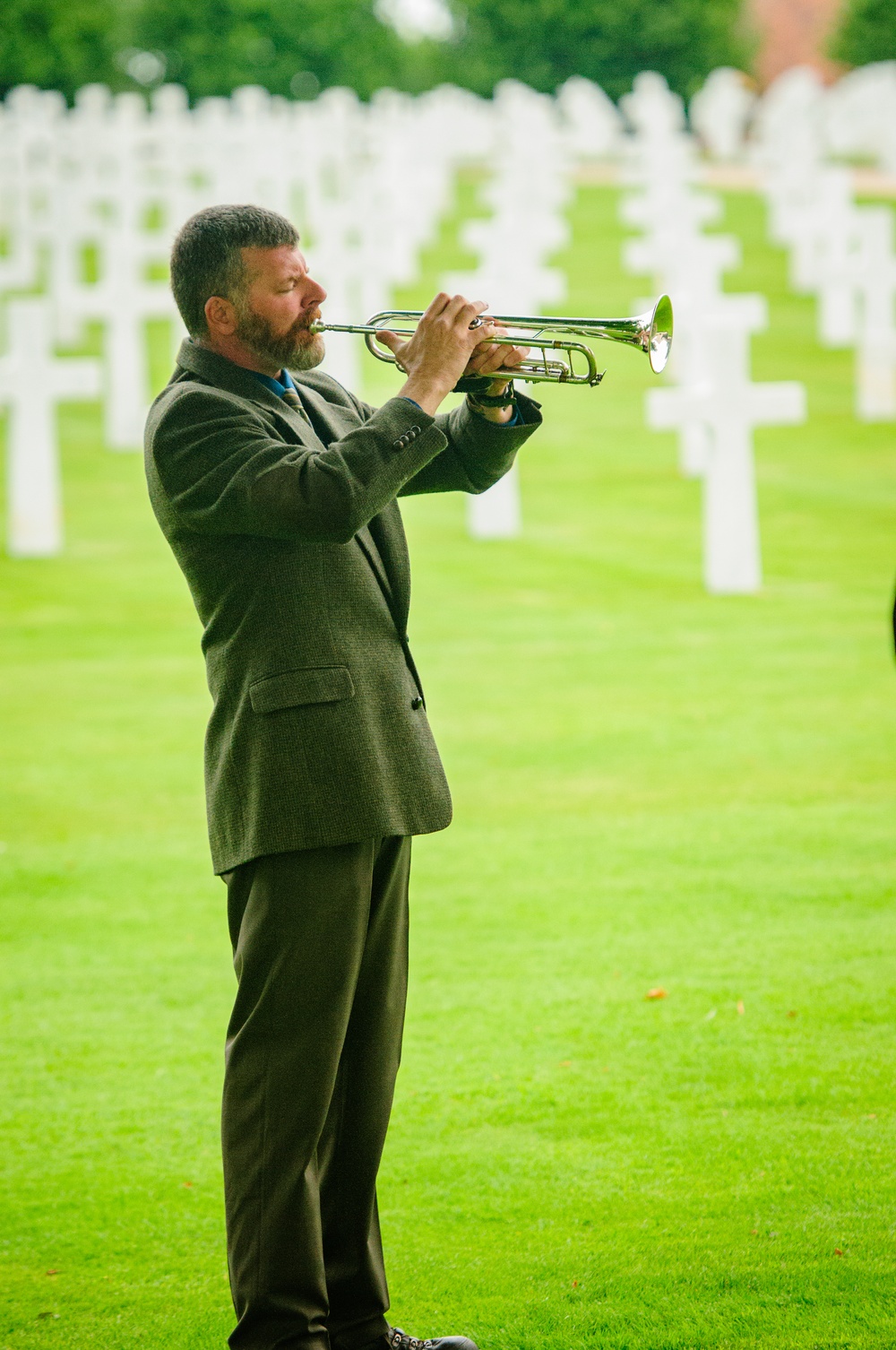 National Guard Soldiers take part in World War I Centennial Commemoration in France