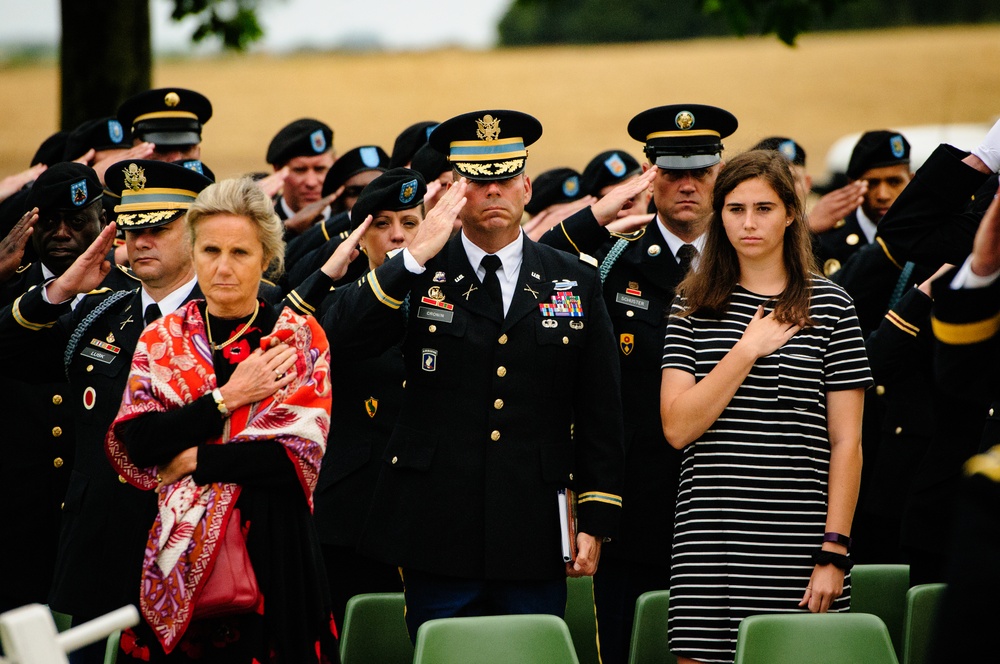 National Guard Soldiers take part in World War I Centennial Commemoration in France