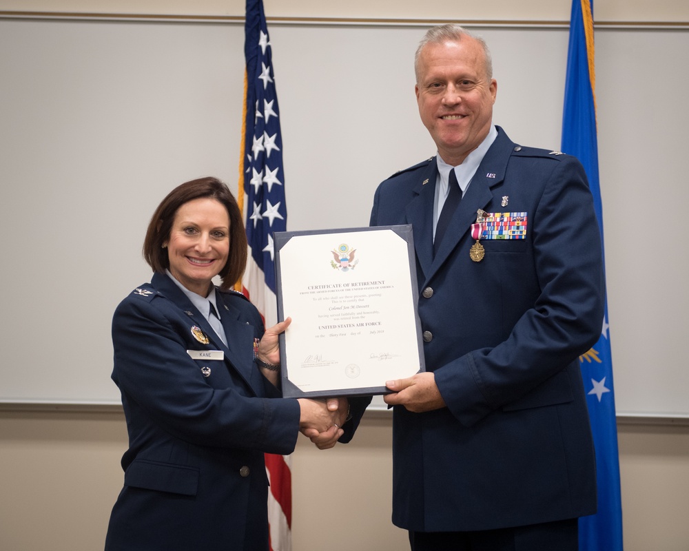 Col. Dosset Retirement