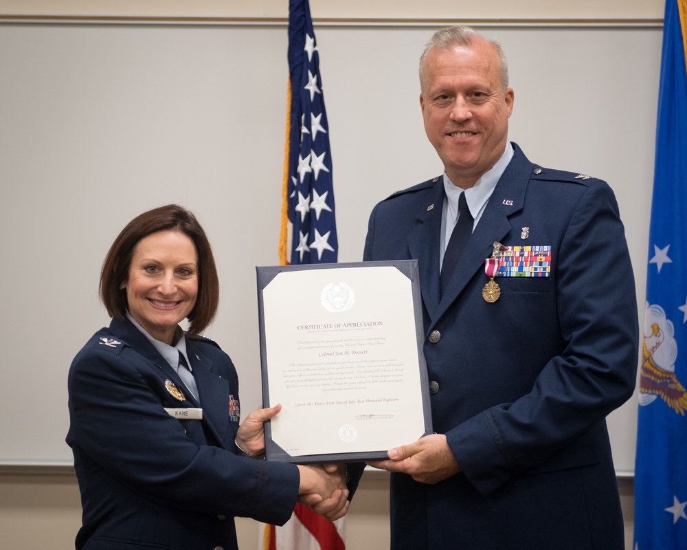 Col. Dosset Retirement