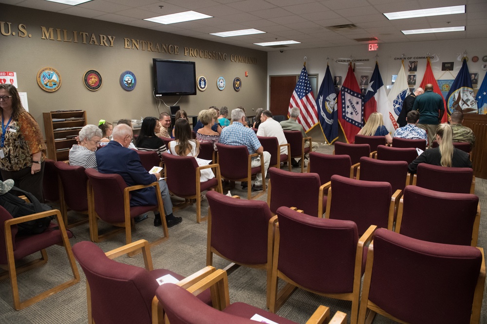 Shreveport MEPS Change of Command