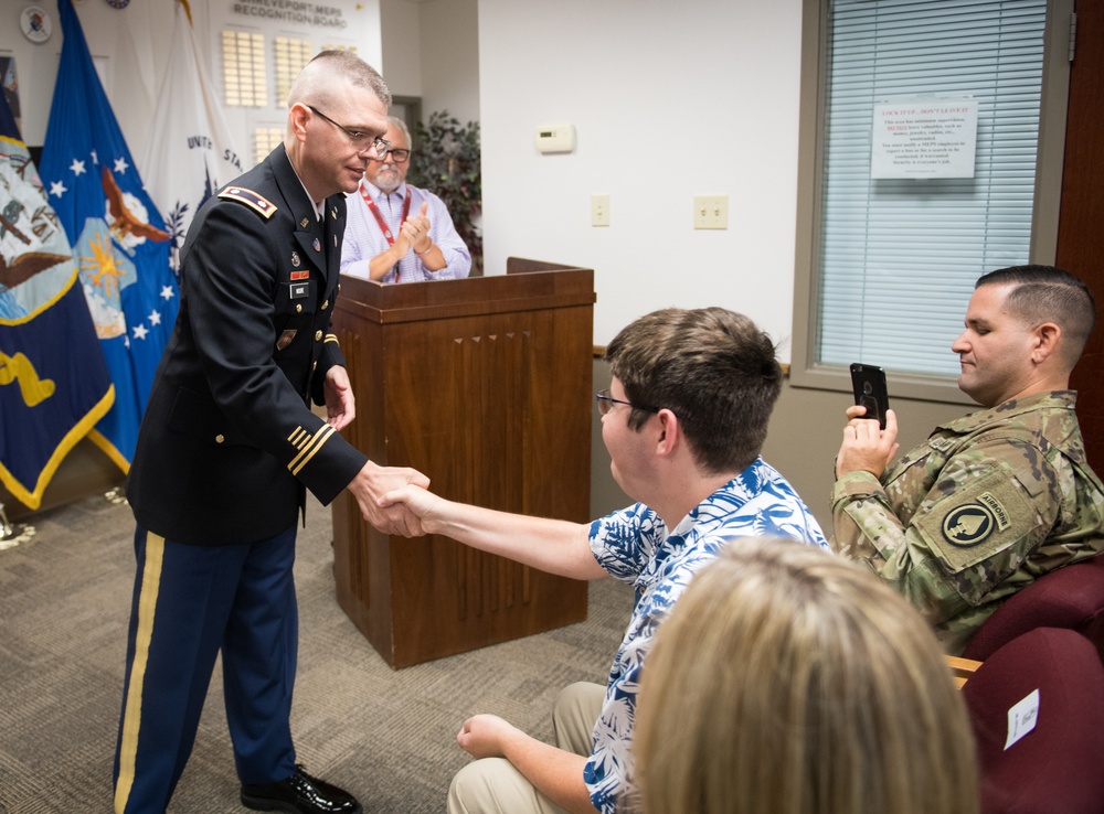 Shreveport MEPS Change of Command