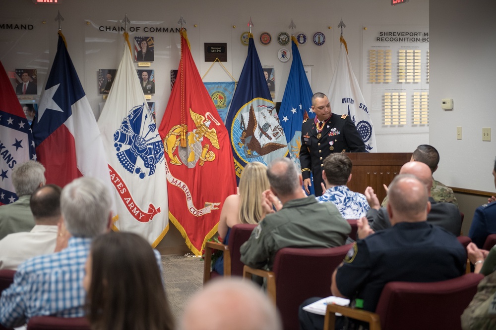 Shreveport MEPS Change of Command