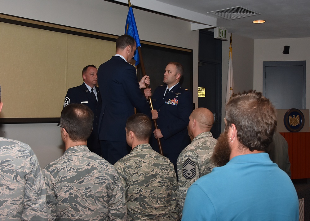 143d Airlift Squadron Assumption of Command Ceremony