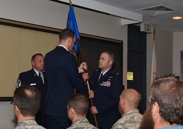 143d Airlift Squadron Assumption of Command Ceremony