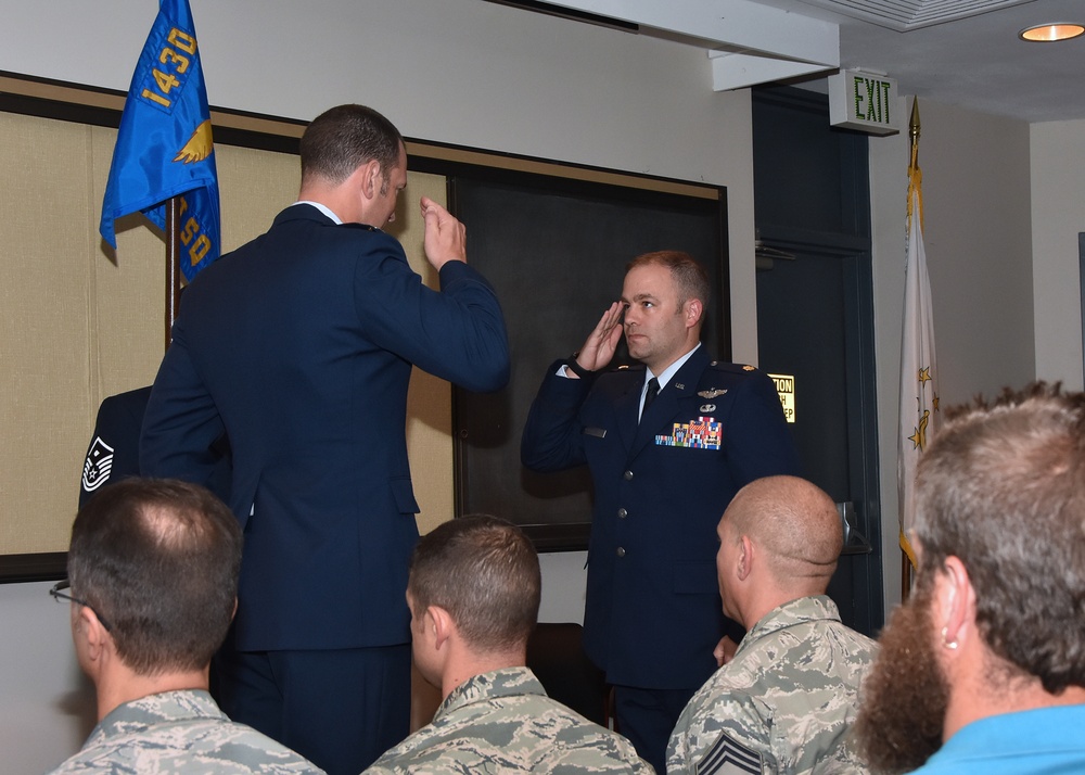 143d Airlift Squadron Assumption of Command Ceremony