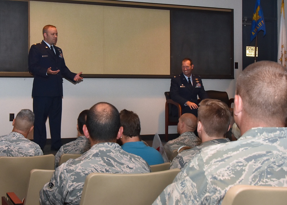 143d Airlift Squadron Assumption of Command Ceremony