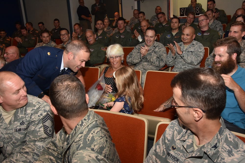 143d Airlift Squadron Assumption of Command Ceremony