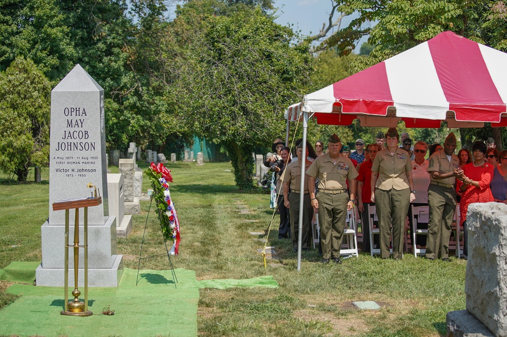 Opha May Johnson Monument