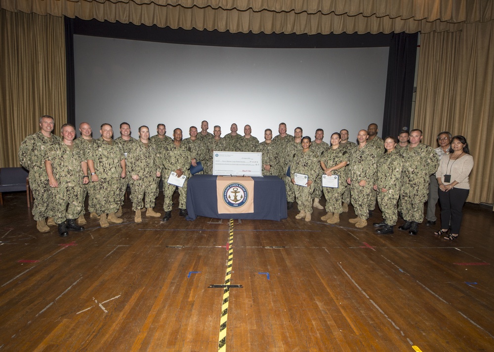 Navy-Marine Corps Relief Society awards ceremony