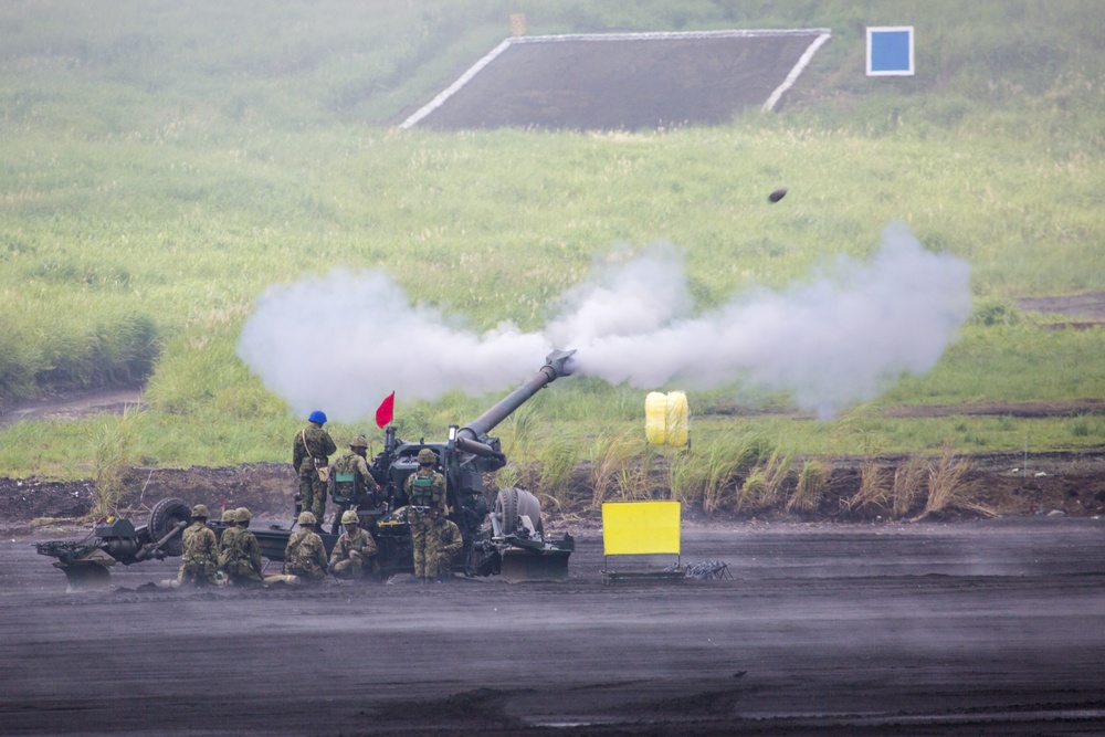 JGSDF hosts Fuji Firepower Demonstration