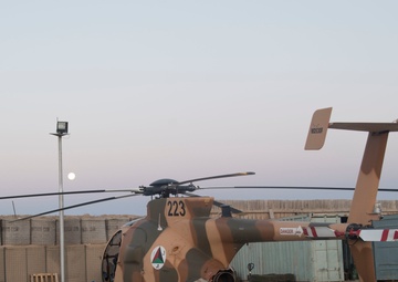 Afghan Air Force supports 209th Corps movement