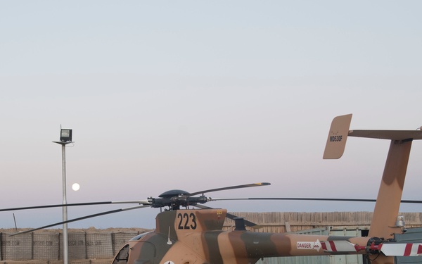 Afghan Air Force supports 209th Corps movement