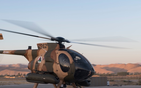 Afghan Air Force supports 209th Corps movement