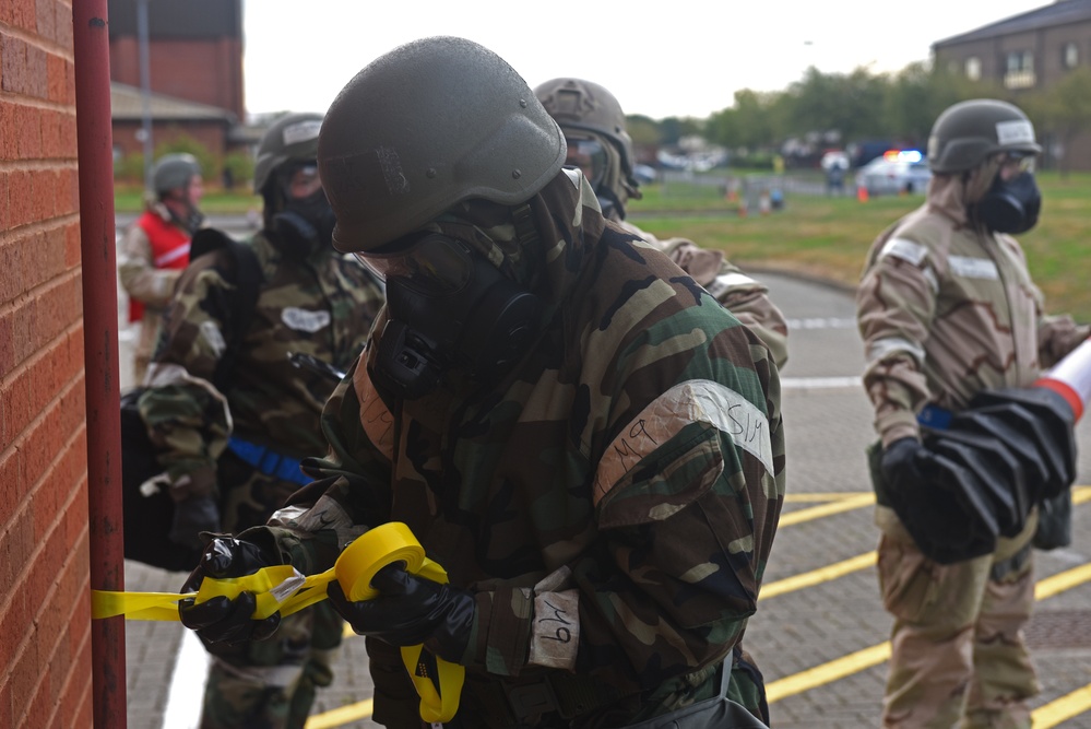 Bloody Hundreth Airmen sharpen response and readiness abilities