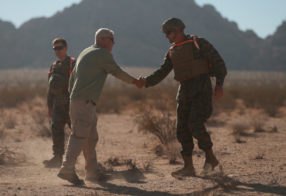 Ribbon cutting, live-fire demo held for Johnson Valley EMUA