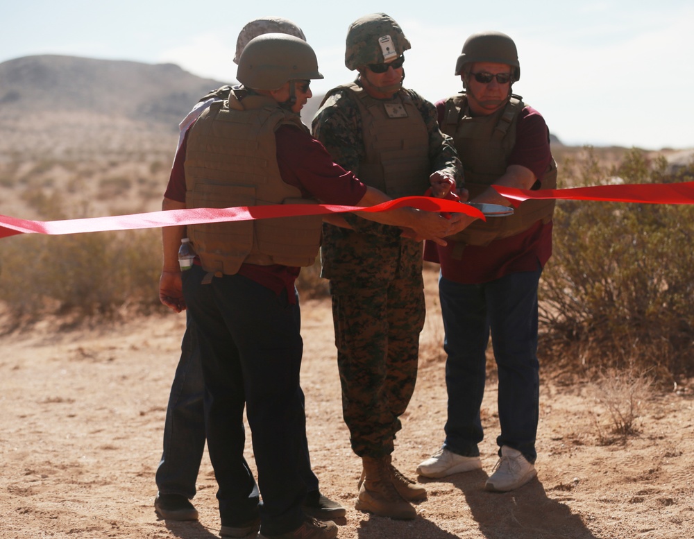 Ribbon cutting, live-fire demo held for Johnson Valley EMUA