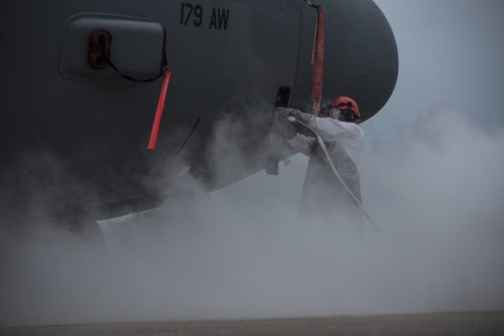 179th AW Airman provides breath of fresh air for the C-130H Hercules