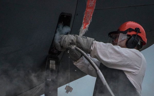179th AW Airman provides breath of fresh air for the C-130H Hercules