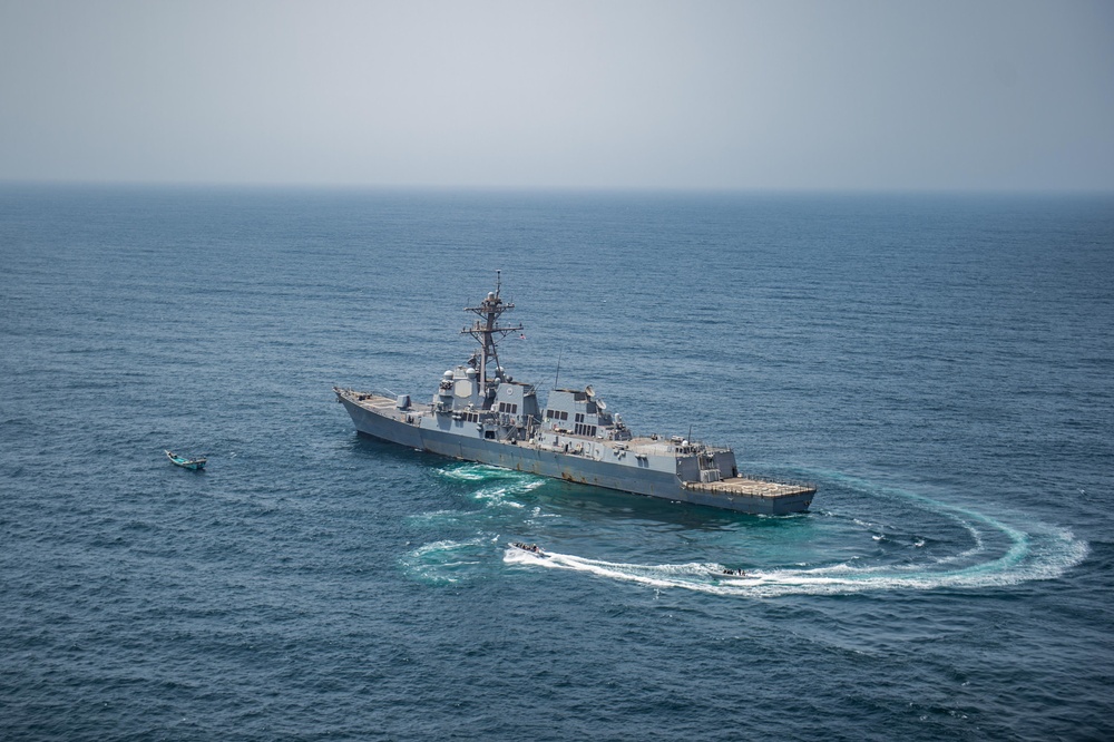 U.S. Navy Seizes Weapons in Gulf of Aden