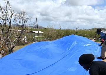 Irma, Maria launch NWO's Blue Roof Team into months-long action