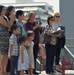 USS Wisconsin (BB-64) hosts a re-enlistment ceremony