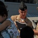 USS Wisconsin (BB-64) hosts a re-enlistment ceremony