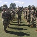Soldiers show off drill skills