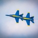 Navy Blue Angels fly over Sound of Speed