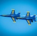 Navy Blue Angels fly over Sound of Speed