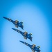 Navy Blue Angels fly over Sound of Speed