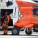 Coast Guard Air Station Kodiak responds to overturned skiff near Cape Chiniak, Alaska