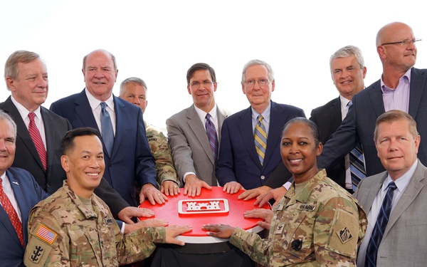 Corps cuts ribbon on Olmsted