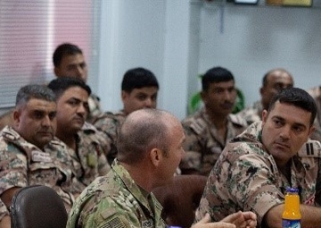 America’s Thunder builds relationships with Jordan NCO Corps
