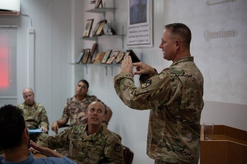 DVIDS - News - America’s Thunder builds relationships with Jordan NCO Corps