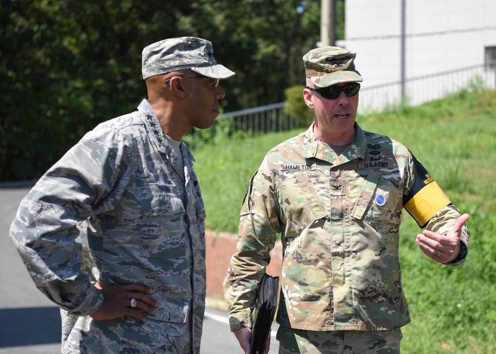 COMPACAF Visits Osan